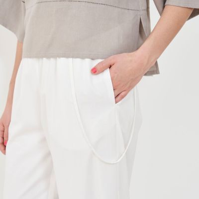 コットンツイル イージーパンツ | GALERIE VIE (Women