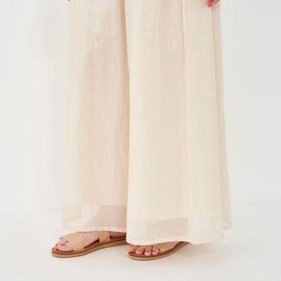 ボイルワッシャー　ワイドパンツ
