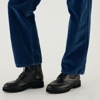 ベルベットインディゴ　ストレートパンツ