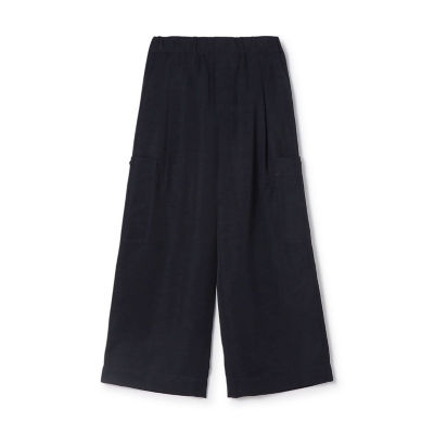 ＜GALERIE VIE (Women)＞【タイムセール：３月２日（月）午前９時３０分迄】ナイリーギャバジン　イージーサイドポケットパンツ