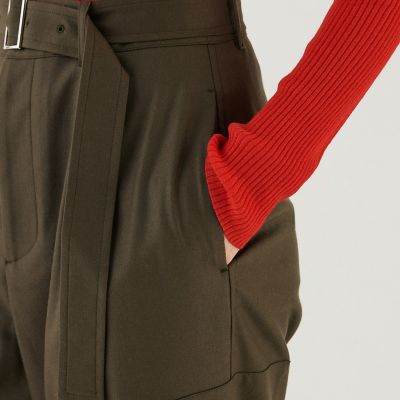 ライトフラノストレッチ　　アウトポケットカーゴパンツ