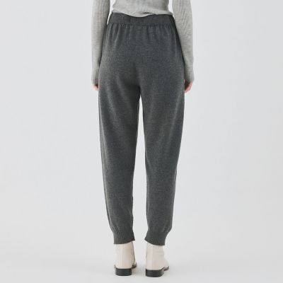 カシミヤ100％ スウェットパンツ | Women's Knit | FUKAKINET