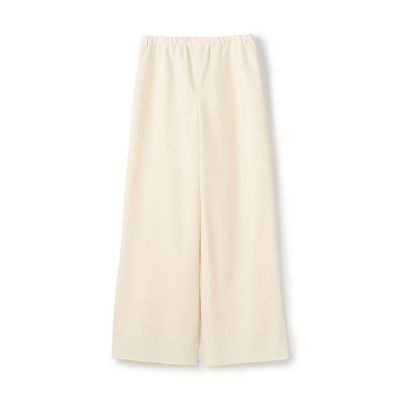 ＜GALERIE VIE (Women)＞ウォッシャブルギャバ　イージーセミワイドパンツ