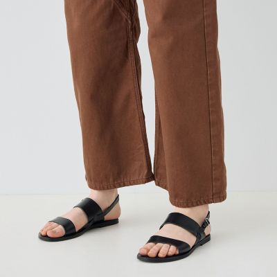 サンフェードデニム　ウェーブカーブパンツ