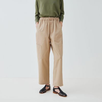 【関税送料込】CELINE コットンギャバジン パンツ パンツ / コットンギャバジン - ベージュミリタリー | CELINE