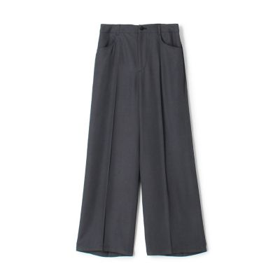 シルキートリコチン　ストレートパンツ