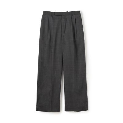 ＜GALERIE VIE (Women)＞エアリークレープ　ツータックパンツ