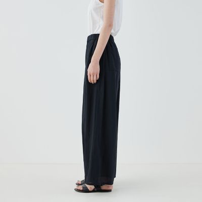 インドコットン イージーワイドパンツ | GALERIE VIE (Women