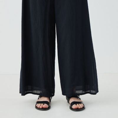 インドコットン イージーワイドパンツ | GALERIE VIE (Women
