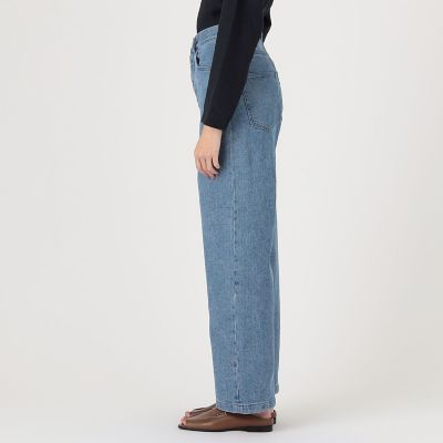ハイツイストデニム　ストレートパンツ