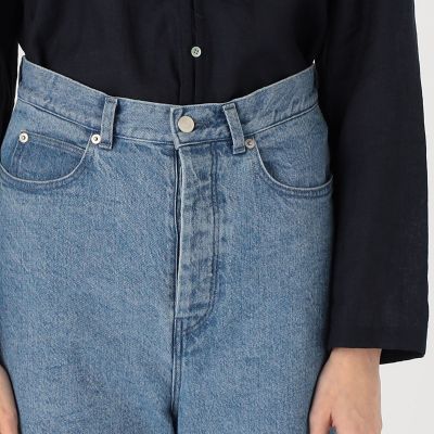 ハイツイストデニム　ストレートパンツ