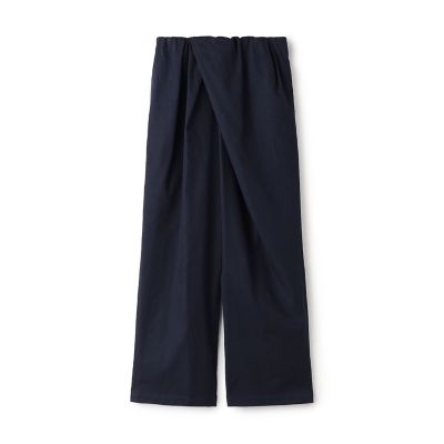＜GALERIE VIE (Women)＞ノンマーセライズドコットン　アシンメトリーパンツ