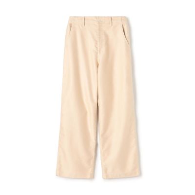 ＜GALERIE VIE (Women)＞シーアイランドコットンモールスキン　ワイドストレートパンツ