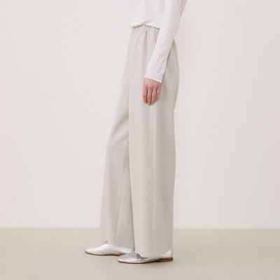 ウールサキソニー イージーワイドパンツ | GALERIE VIE (Women