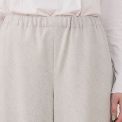 ウールサキソニー イージーワイドパンツ | GALERIE VIE (Women