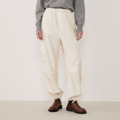 ウールサキソニー イージーカーゴパンツ | GALERIE VIE (Women