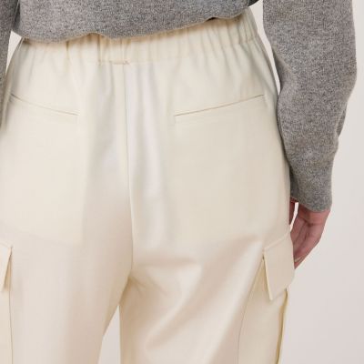 ウールサキソニー イージーカーゴパンツ | GALERIE VIE (Women