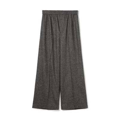 ゴーシュ ウールフラノ ワイドパンツ です(´◡` )♩ 予約商品11月下旬以降順次お届け】モノフラノ リラックス