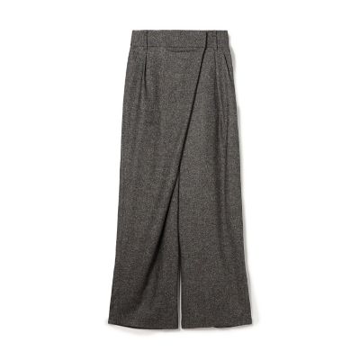 パンツ seya. seya．(セヤ) Sashiko Pantsセンタープレスコットン刺し子パンツ