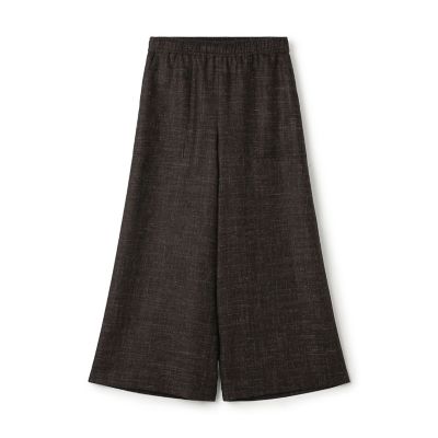 美品【ギャルリーヴィー】ファインブークレー イージーストレートパンツ ファインブークレー イージーストレートパンツ | GALERIE VIE (Women