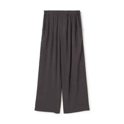＜GALERIE VIE (Women)＞【予約商品７月上旬以降順次お届け】ウォッシャブルレーヨン　イージーパンツ