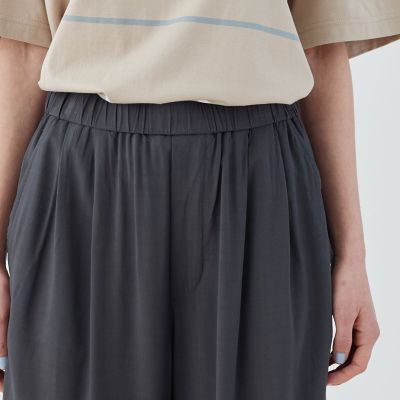 【ＷＥＢ先行予約】ウォッシャブルレーヨン　イージーパンツ