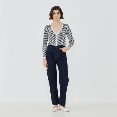 リユースシーアイランドコットン デニムストレートパンツ | GALERIE