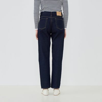 GALERIE VIE リユースシーアイランドコットン　デニムストレートパンツ リユースシーアイランドコットン デニムストレートパンツ | GALERIE