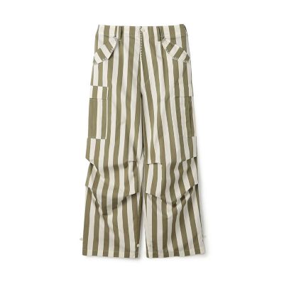 ＜GALERIE VIE (Women)＞パラソルストライプ　フィールドパンツ