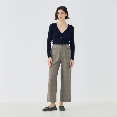 【完売品】　2024　ギャルリーヴィ　コットンオックスストレッチ マリンパンツ コットンオックスストレッチ マリンパンツ | GALERIE VIE (Women