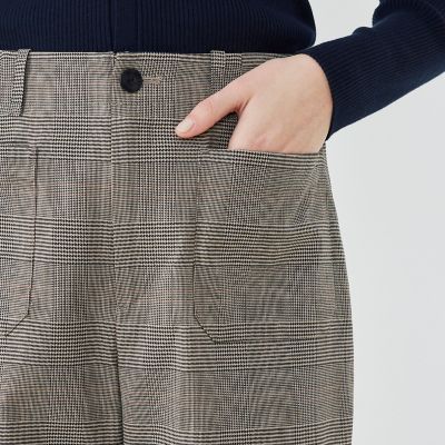 コットンオックスストレッチ マリンパンツ | GALERIE VIE (Women