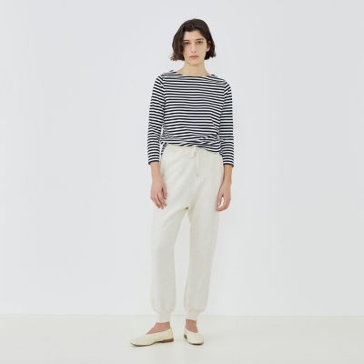 コットンナイロンスエットニット イージーパンツ | GALERIE VIE (Women