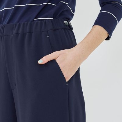 ダブルクロス イージーストレートパンツ | GALERIE VIE (Women