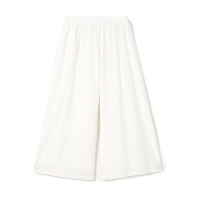 ＜GALERIE VIE (Women)＞【予約商品５月下旬以降順次お届け】コットン　イージーワイドパンツ