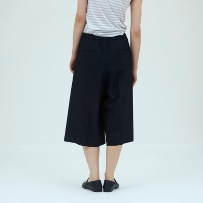 ウーステッドウールギャバジン ハーフパンツ | GALERIE VIE (Women