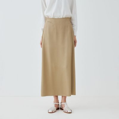 シルキートリコチン　Ａラインスカート
