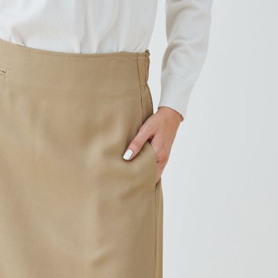 シルキートリコチン　Ａラインスカート