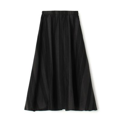 M♡新品♡ ギャルリーヴィー　プリーツスカート　黒 GALERIE VIE(ギャルリーヴィー) コットンリネンポプリン