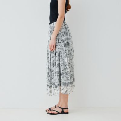 ＬａｎｄＳｃａｐｅシルクストレッチ　イージータックスカート