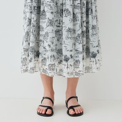 ＬａｎｄＳｃａｐｅシルクストレッチ　イージータックスカート