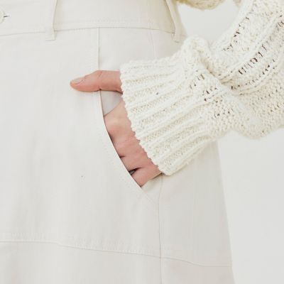 ノンマーセライズドコットン フレアスカート | GALERIE VIE (Women