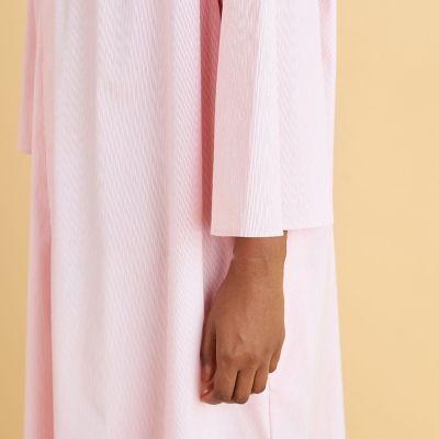 コットンストレッチブロード ギャザーネックワンピース | GALERIE VIE
