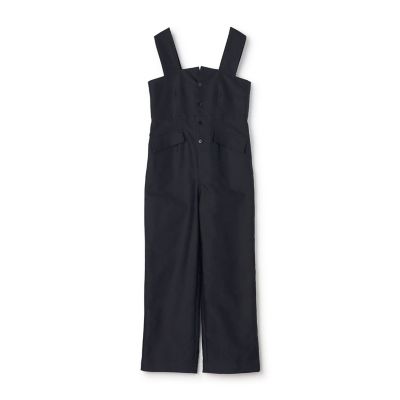 GALARIE VIE コットン100 ネイビー　サロペット　美品 ギザモールスキン サロペット | GALERIE VIE (Women)/ギャルリー