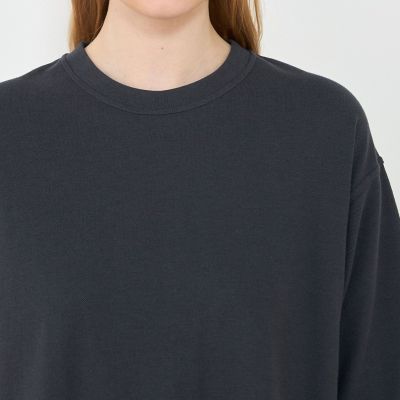 新品タグ付き。GALERIE VIEコットンシルクカノコ クルーネックワンピース GALERIE VIE（ギャルリー ヴィー）の「コットンシルクカノコ