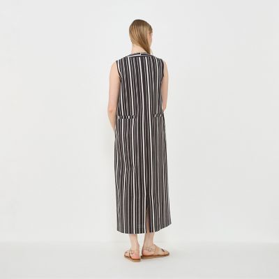 ランダムストライプ Vネックワンピース | GALERIE VIE (Women  