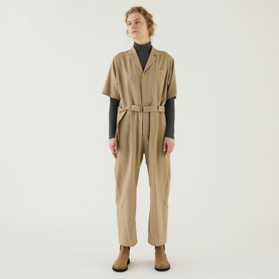 soerte（ソエルテ）の「Herringbone：Denim jump suit