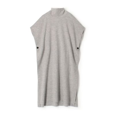 ミルドスムース　スタンドネックロングベスト