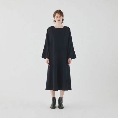 532 美品✨ギャルリーヴィー ベルテッドコートワンピース 定価5.1万 シルク スムースビーバー ワイドヘムワンピース | GALERIE VIE (Women