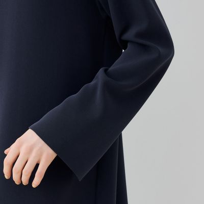 ダブルクロス クルーネックワンピース | GALERIE VIE (Women