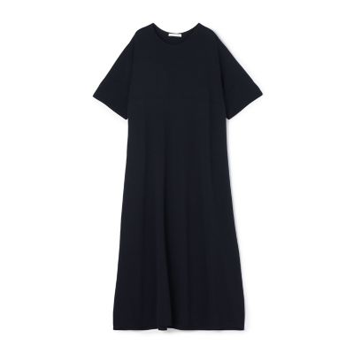 ＜GALERIE VIE (Women)＞ストレッチコットン　ラウンドネックワンピース
